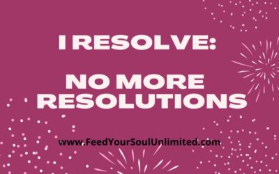 I resolve to not have a resolution